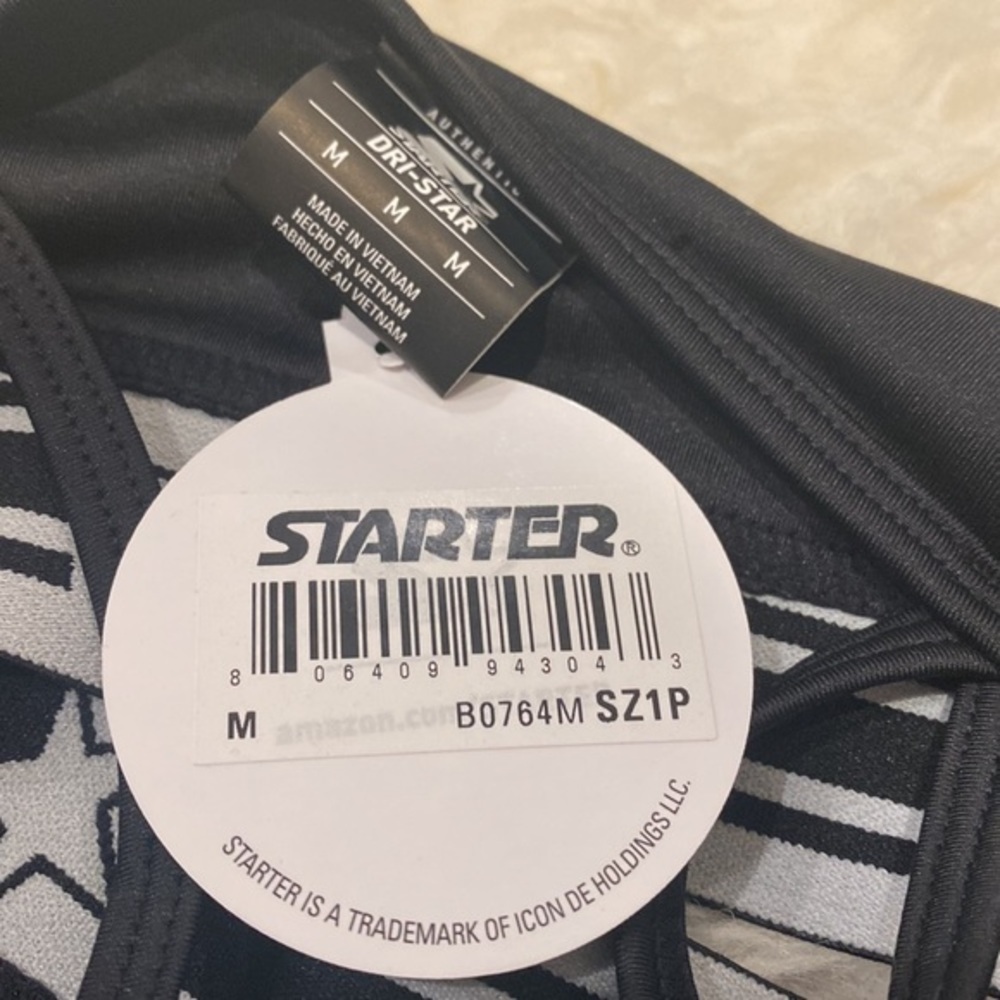Starter Women's Impact Crossback Sports Bra in Black. M, L - Picture 8 of 10